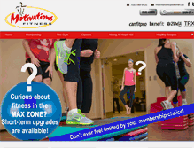 Tablet Screenshot of motivationsfitness.com